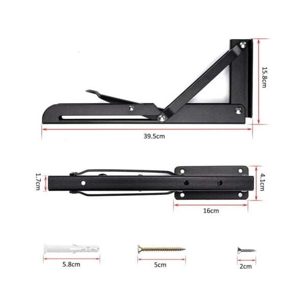 Alpha Phantom Creation Moving Mountain Designer Wooden Wall-Mounted Foldable Table short bracket with dimensions Alpha Phantom Creation Moving Mountain Designer Wooden Wall-Mounted Foldable Table short bracket with dimensions