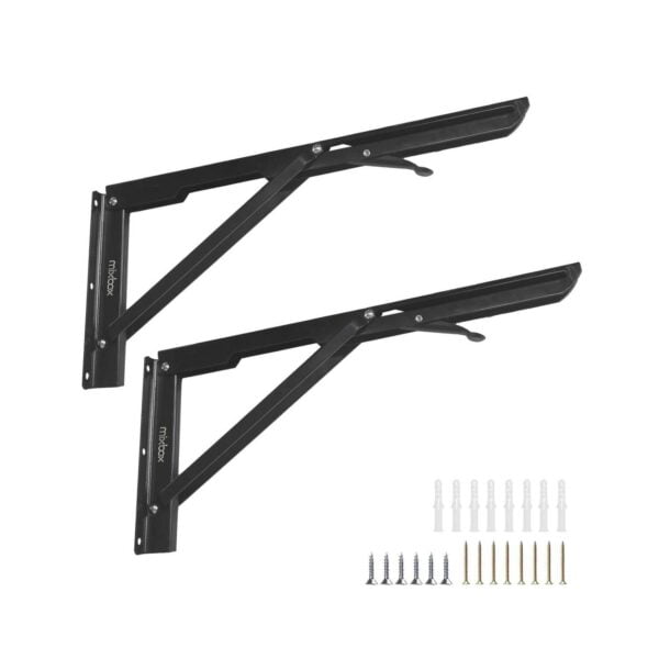 Alpha Phantom Creation Moving Mountain Designer Wooden Wall-Mounted Foldable Table short bracket with screws Alpha Phantom Creation Moving Mountain Designer Wooden Wall-Mounted Foldable Table short bracket with screws