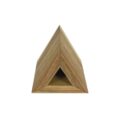 Alpha Phantom Creations Bookworm Designer Wooden Triangular-Shaped Book Page Holder back view