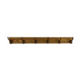 Alpha Phantom Creations Hangman Designer Wooden Coat, Towel, and Hat Hanger Racks oak stained