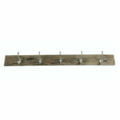 Alpha Phantom Creations Hangman Designer Wooden Coat, Towel, and Hat Hanger Racks with whitewash