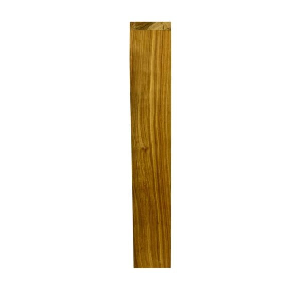 Alpha Phantom Creations White Gold Chief Designer Wooden Toilet Roll Holder & Dispenser solid side view Alpha Phantom Creations White Gold Chief Designer Wooden Toilet Roll Holder & Dispenser solid side view