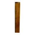 Alpha Phantom Creations White Gold Chief Designer Wooden Toilet Roll Holder & Dispenser with roll solid side view