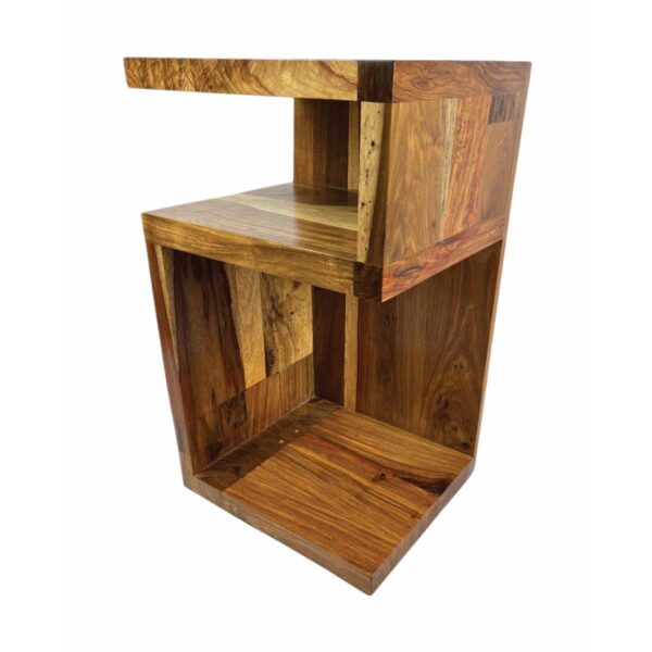 Designer Wooden Bedroom or Livingroom Side Table Some Heavy Lifting Opposite view Designer Wooden Bedroom or Livingroom Side Table Some Heavy Lifting Opposite view