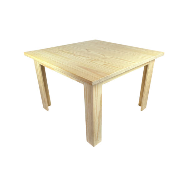 Alpha Phantom Creation Custom Solid Wood Dining Table Tribal Gathering angled view