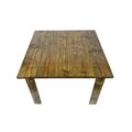 Alpha Phantom Creation Custom Solid Wood Dining Table Tribal Gathering top view