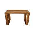 Alpha Phantom Creations Designer Wooden Bench Chieftain Breeze Front angled