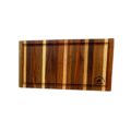 Alpha Phantom Creations Tatonka Slab Designer Wooden Steak Board Set Front Stained