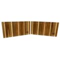 Alpha Phantom Creations Tatonka Slab Designer Wooden Steak Board Set Kiaat with Oak
