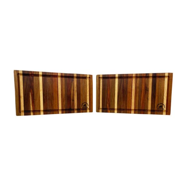 Alpha Phantom Creations Tatonka Slab Designer Wooden Steak Board Set Stained Alpha Phantom Creations Tatonka Slab Designer Wooden Steak Board Set Stained