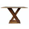 Designer Coffee Tables Kiaat and Rhodesian Teak sealing sealer Majestic Stallion front view