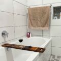 Alpha Phantom Creations Designer Bathtub Tray River Crossing Lifestyle View