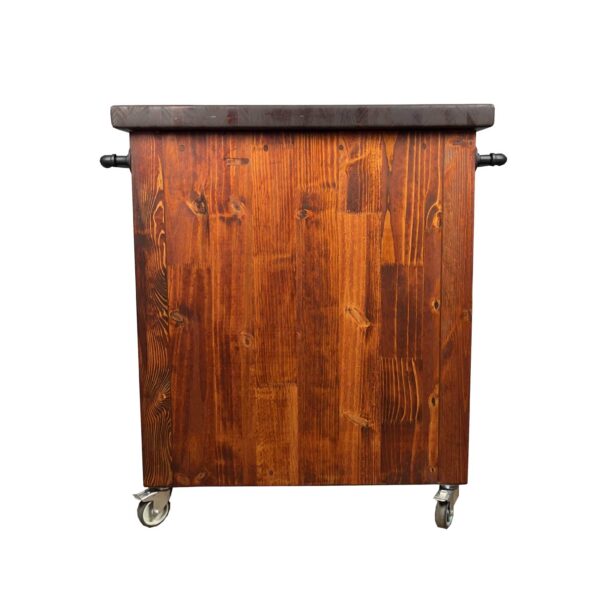 Alpha Phantom Creations Designer Butchers Block Island Warriors Pride Back view Alpha Phantom Creations Designer Butchers Block Island Warriors Pride Back view