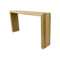 Alpha Phantom Creations Designer Wooden Waterfall Bench Chieftain Waterfall Angled