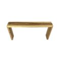 Alpha Phantom Creations Designer Wooden Waterfall Bench Chieftain Waterfall Top Angled
