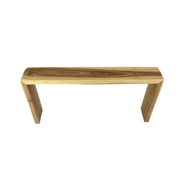 Alpha Phantom Creations Designer Wooden Waterfall Bench Chieftain Waterfall Top Angled Alpha Phantom Creations Designer Wooden Waterfall Bench Chieftain Waterfall Top Angled