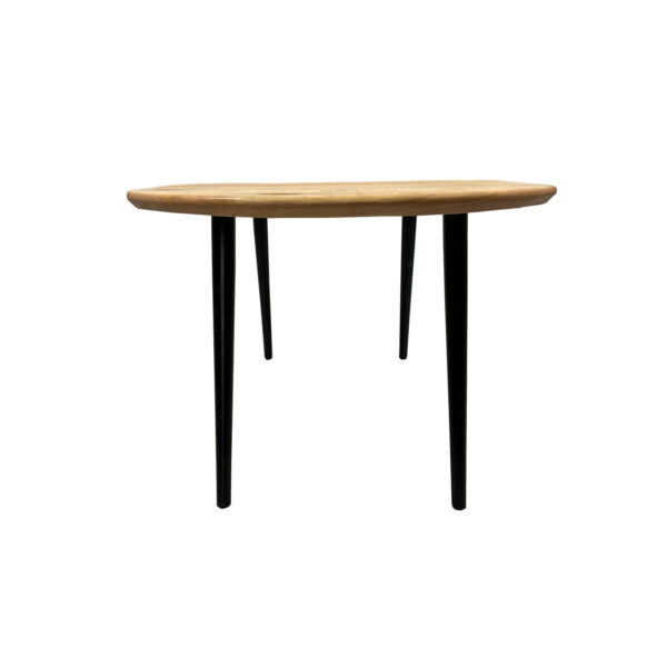 Alpha Phantom Creations Designer Wooden Coffee Table Spirit Bean side view Alpha Phantom Creations Designer Wooden Coffee Table Spirit Bean side view