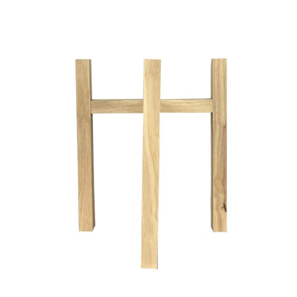Alpha Phantom Creations Designer Wooden Pot Plant Stand Weatherman Pine wood short Alpha Phantom Creations Designer Wooden Pot Plant Stand Weatherman Pine wood short