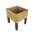 Alpha Phantom Creations Designer Wooden Pot Plant Stand Weatherman box