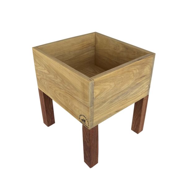 Alpha Phantom Creations Designer Wooden Pot Plant Stand Weatherman box Alpha Phantom Creations Designer Wooden Pot Plant Stand Weatherman box