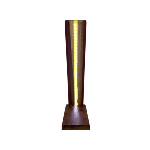 Alpha Phantom Creations Designer Wooden Wall Mounted Light or Shelf Shadow Chaser Guiding Light back with light on Alpha Phantom Creations Designer Wooden Wall Mounted Light or Shelf Shadow Chaser Guiding Light back with light on