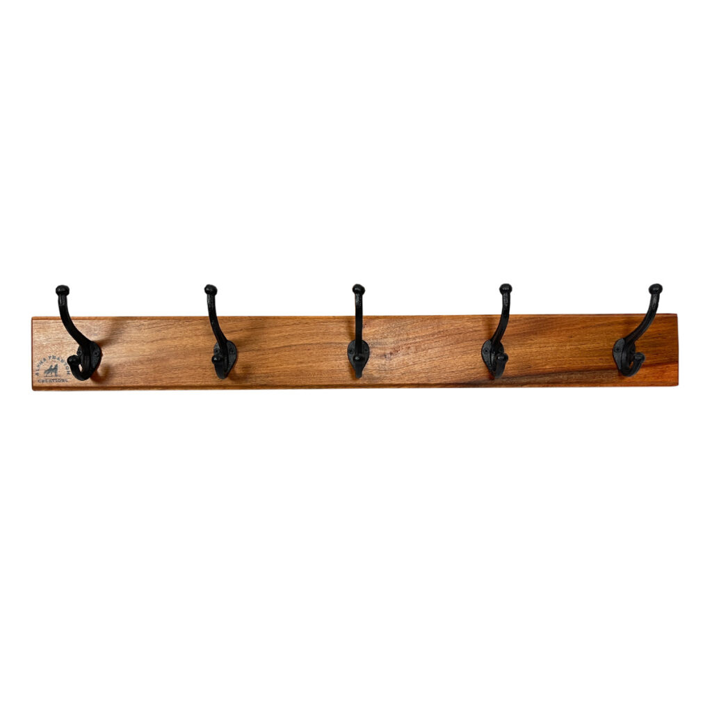 Alpha Phantom Hangman Designer Wooden Coat, Towel, and Hat Hanger Racks
