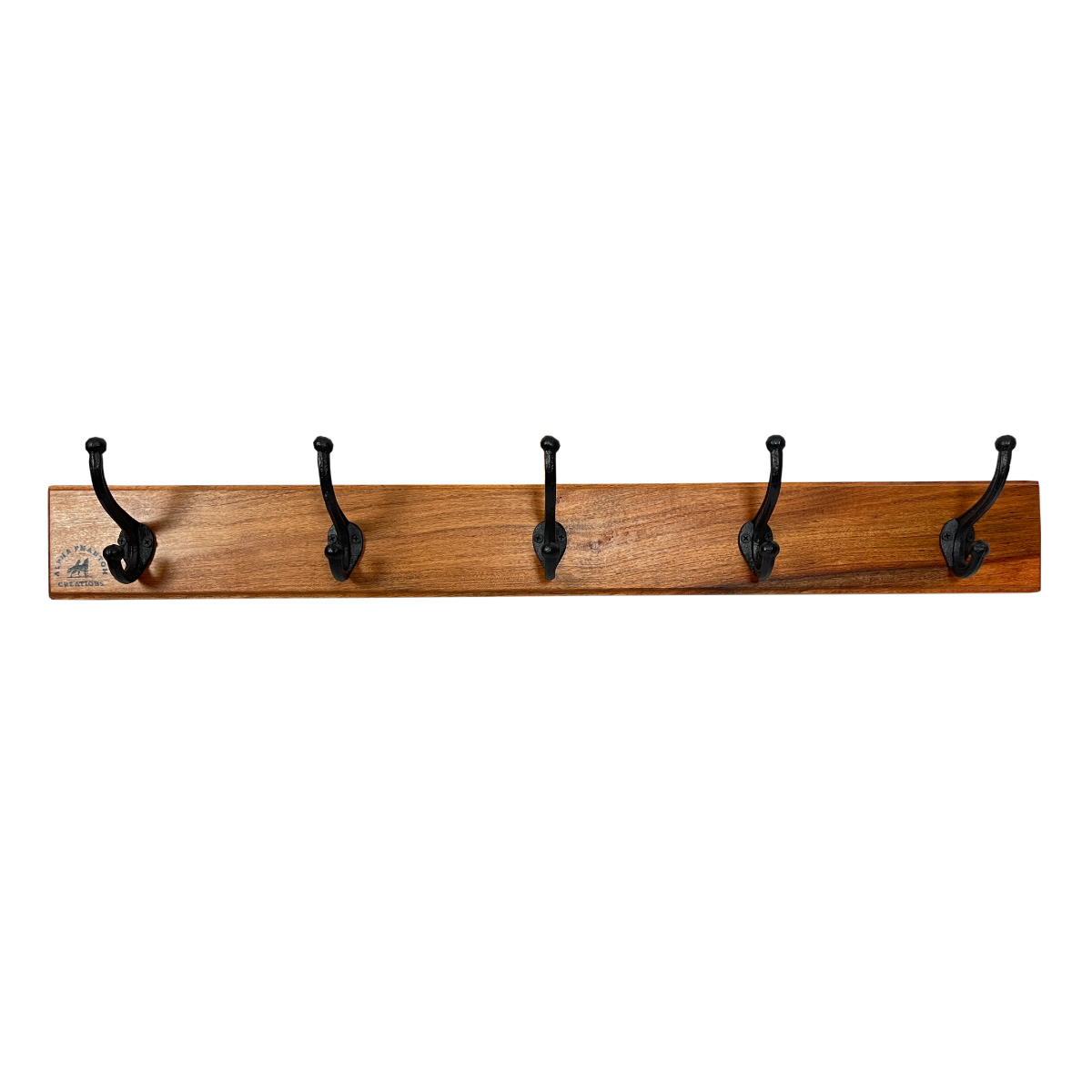 Alpha Phantom Hangman Designer Wooden Coat, Towel, and Hat Hanger Racks